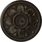 Ekena Millwork Edinburgh Ceiling Medallion (Fits Canopies up to 5 1/4"), Hand-Painted Stone Hearth, 18"OD x 1 3/4"P CM18EDSHF - alternate 1